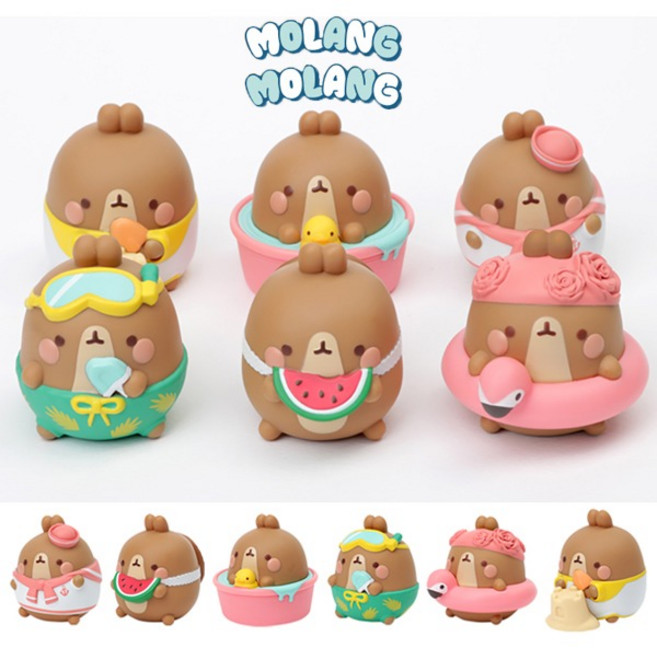 캐릭터 몰랑이 여름휴가2 랜덤 피규어 랜덤1개, 1개