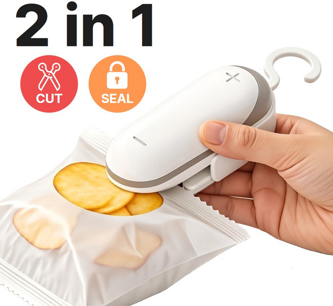 레누아 빈틈제로 미니 실링기 휴대용 가정용, 1개, 쉐도우그레이