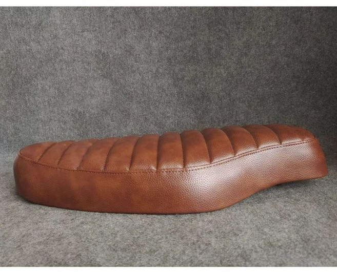 시트 2인용 퀼팅 내마모성 부품 오토바이, 플로럴브라운캐터필러 A, 혼다 CC110 전용