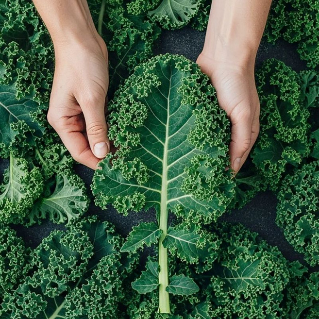 농산물마루 국내산 컬리케일 곱슬이 케일 쌈채소 샐러드용, 1박스, 1kg