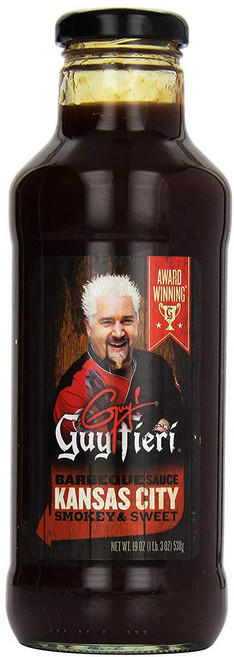 가이피어리 캔사스 시티 바베큐 소스 스모키 앤 스위트 글루텐 프리, 1개, 538g