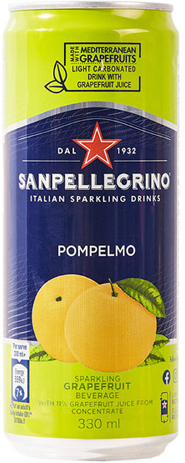 산펠레그리노 폼펠모 탄산음료, 330ml, 72개