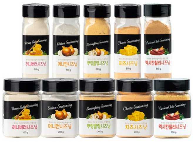 뿌링클 가루 양파 소스 시즈닝 허니버터 칠리 체다치즈 어니언03.뿌리클링시즈닝 200g, 1개