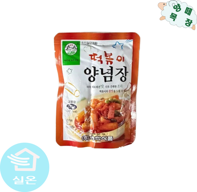 송학식품 떡볶이 양념장, 8개, 150g
