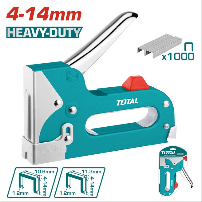 TLTLAL 4-14mm HEAVY-DUTY 二合一 手動釘槍, 1個