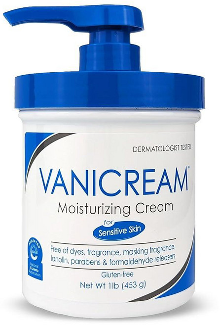 Vanicream 모이스처라이징 스킨크림 펌프형 16oz, 453g, 1개