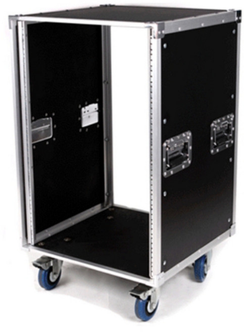 EWI BR-16UF 16U 음향하드케이스 1 랙케이스 바퀴 음향수납