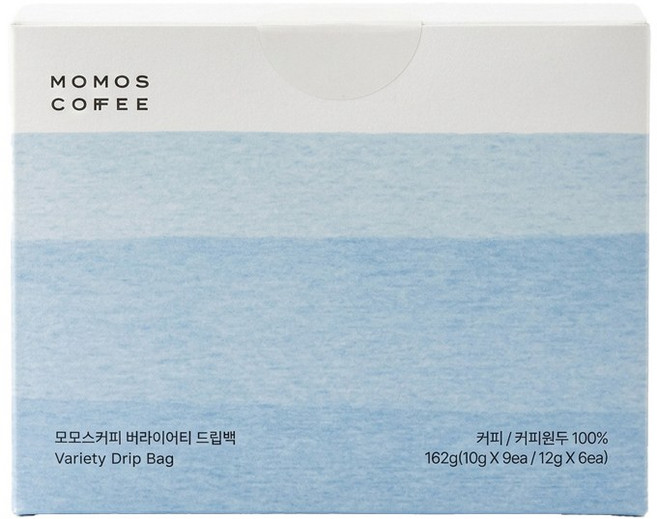 모모스커피 드립백 버라이어티 5종 x 3p 세트, 1세트, 15개입, 10g