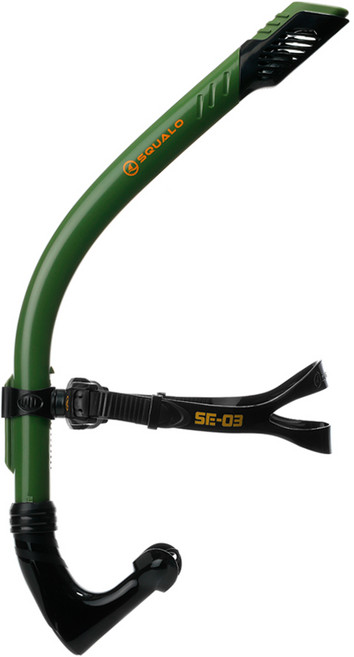 스쿠알로 센터스노클 SE-03, 카키 + 블랙