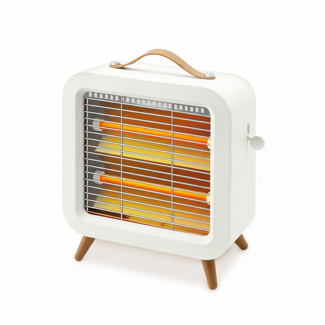 모리츠 미니 쿼츠 히터, MEH-2V1200HJ, 아이보리