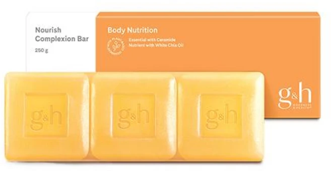 암웨이 gh 너리쉬 컴플렉션 바 에센셜 솝 목욕비누 샤워 바디워시, 250g - 쿠팡