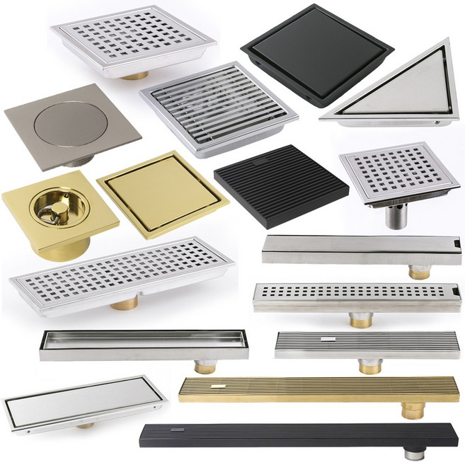 배수 트랜치 배수구유가 도무스 육가 스텐트랩 화장실 욕실 벌레 냄새차단, 18.배수구유가 육가T 150mm SS