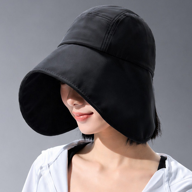 obp UV 자외선차단 소두핏 와이드 썬캡 햇빛가리개 모자