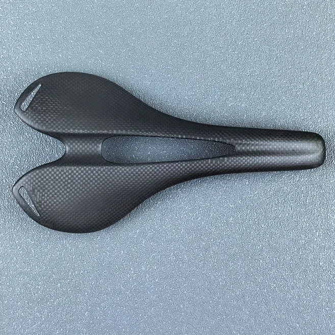 픽시 로드 T800 풀 카본 안장 MTB/로드 자전거 카본 파이버 초경량 안장 자전거 파이버 라이딩 시트 쿠션 자전거시트, [01] 3K matte saddle