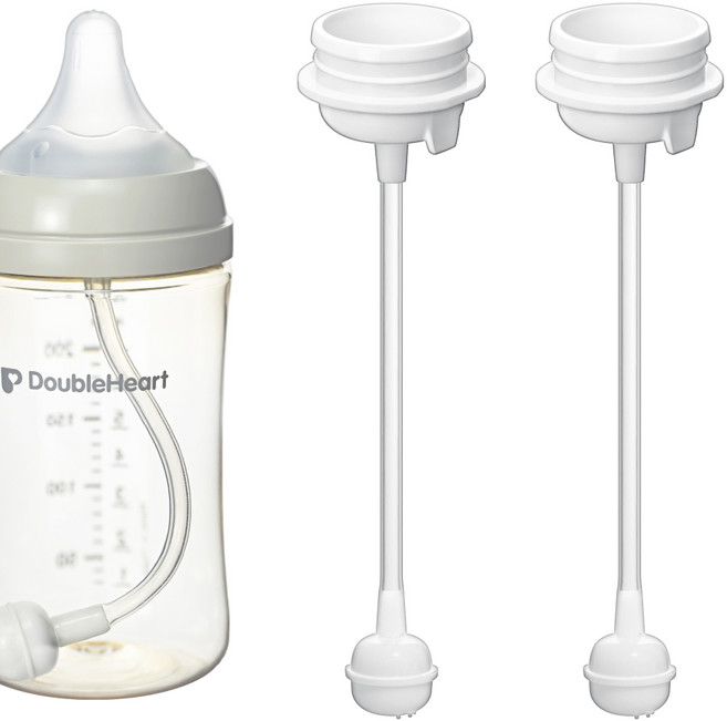 순수아 더블하트 젖병 젖꼭지 호환 추 빨대 고급형, 젖병 추빨대 고급형 2세트, 1개