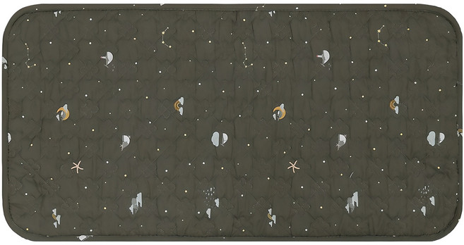 한일전기 밤하늘고래 2인용 양면 전기방석 JH2018A, 그레이