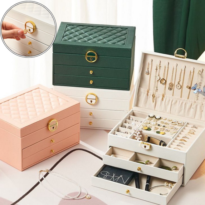 글로리존 대용량 쥬얼리 악세사리 보석함