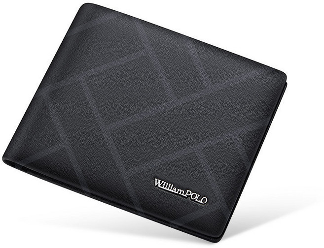 【奧特萊斯】Williampolo 英皇保羅 男士錢包 真皮高檔短版錢夾 新款皮夾子商務男錢夾包 皮包 短款錢夾 男包