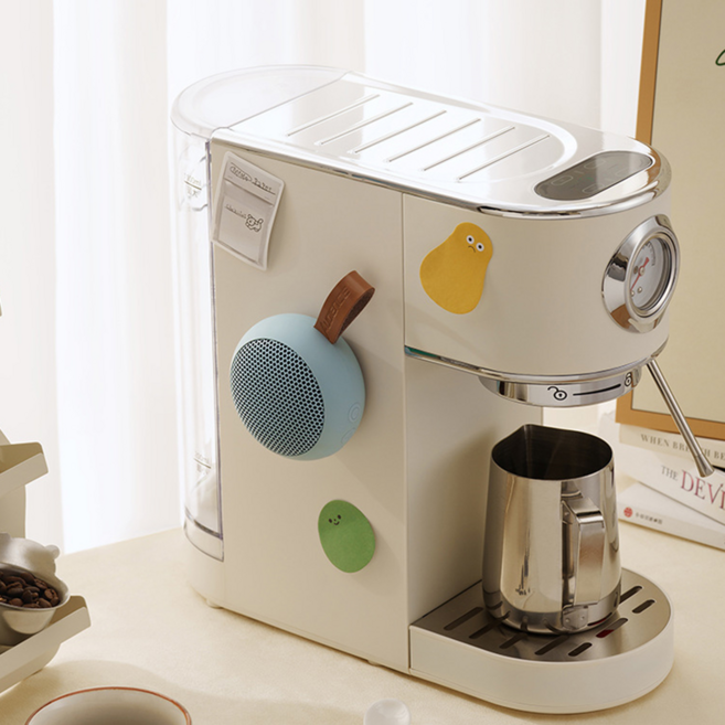 마그네틱 블루투스 스피커 휴대용 무선 방수 흡착 블루투스 스피커 캠핑용 차량용, 다크블루