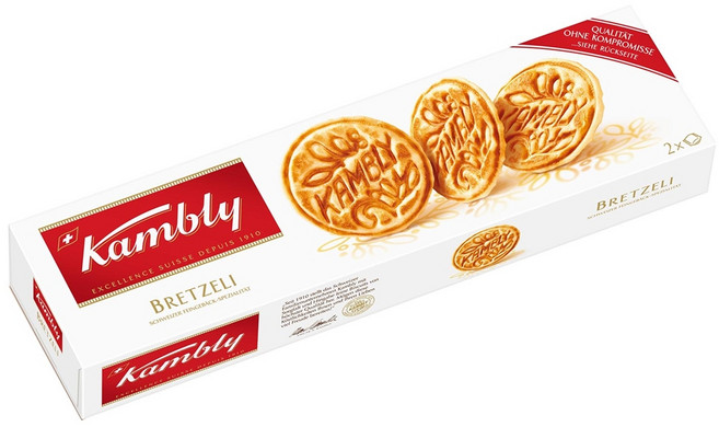 스위스 캄블리 비스킷 브레첼리 98g, 1개