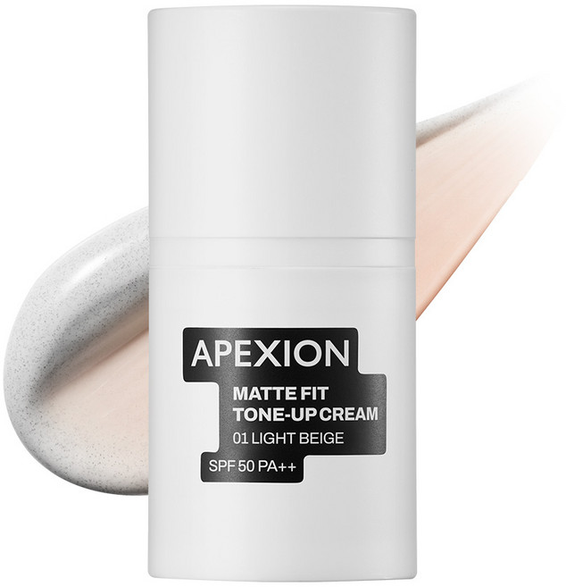 에펙션 매트 핏 톤업 크림 미백/주름 개선 자외선차단 올인원 50ml, 01 라이트 베이지, 1개