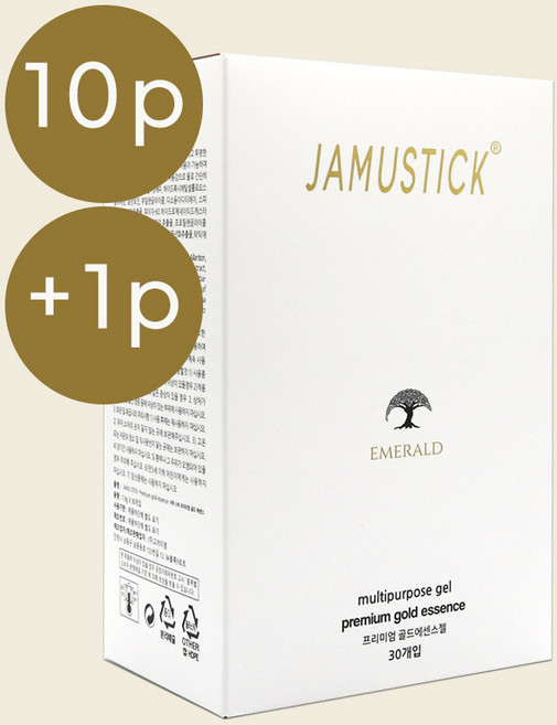 미나래 마사지젤 자무스틱 주사기형 수용성젤 질건조증 케어 일회용 골드에센스 3p 10p 30p, 1.9g, 10개