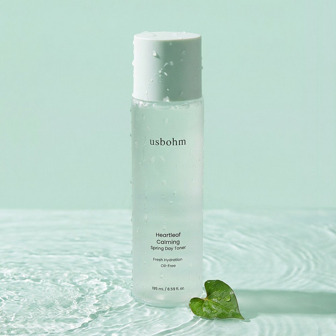 어스봄 어성초 수분 진정 오일프리 봄날 토너 195ml, 1개, 195g