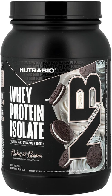 뉴트라바이오 분리 유청 단백질 아이스크림 쿠키 드림 907g, 1개 - 쿠팡