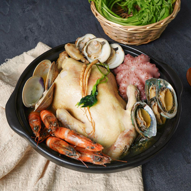 문어 전복 새우 조개 용왕 해신탕 2kg, 1개