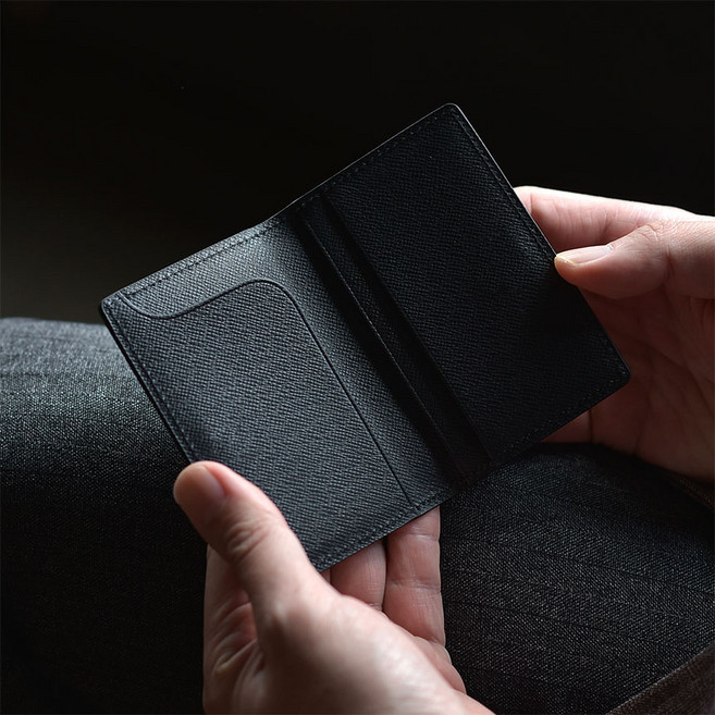 레이저 미니 카드지갑 카드 사이즈