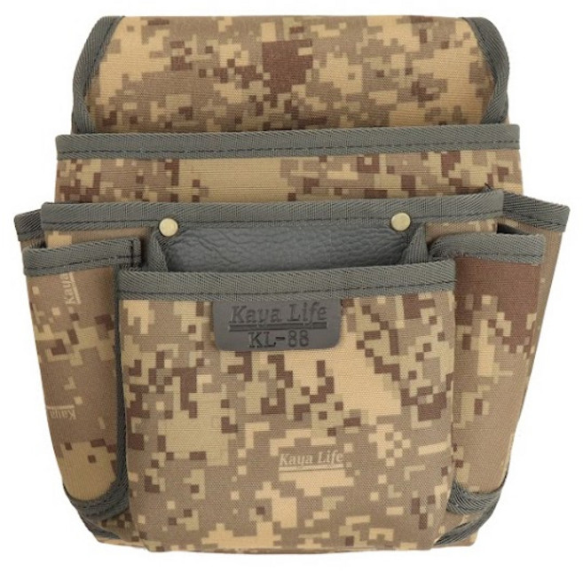 가야라이프 못주머니 3단7포켓 KL-88 공구집 목수가방, 1개