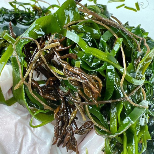 국내산 건조 해조 5가지 종합모듬해초 다시마 꼬시래기 곰피 톳 미역줄기 물에 불리면 1.8kg 다이어트 식품, 2개, 180g