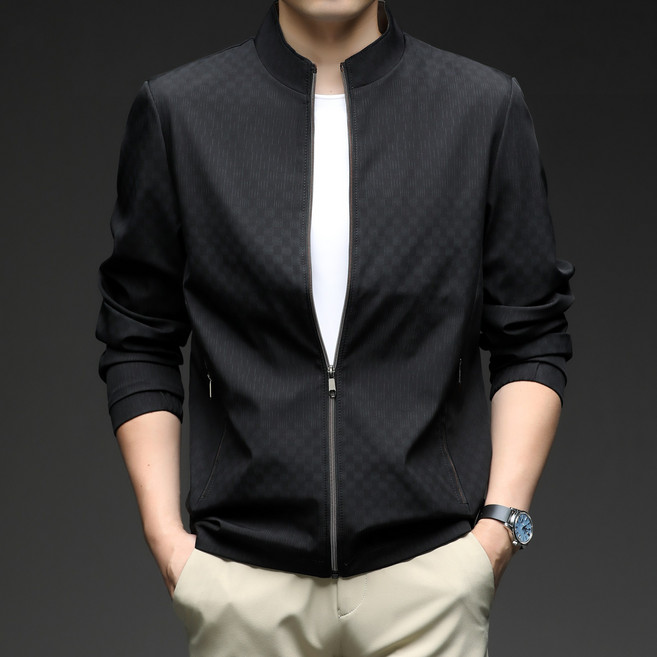 남성 봄 가을 지퍼 자켓 데일리 자켓