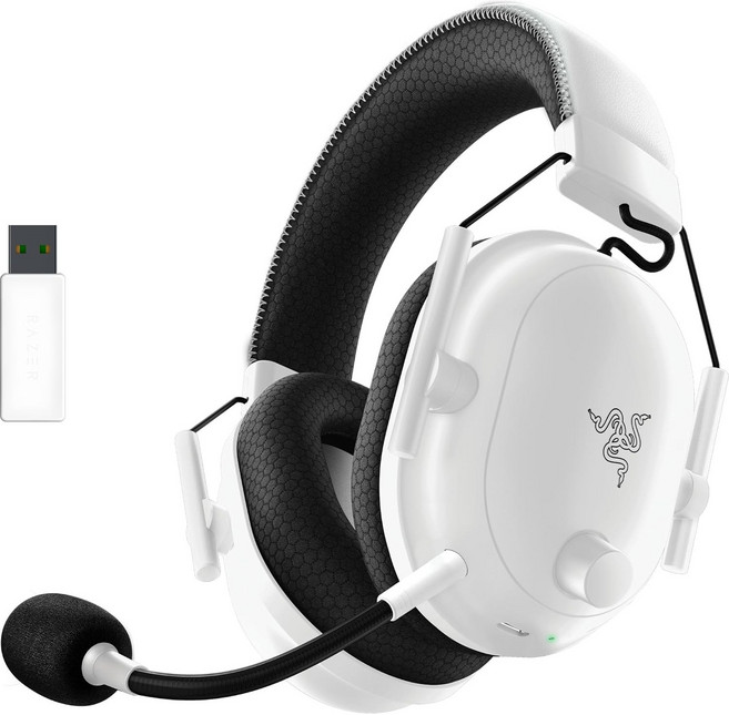 Razer BlackShark V2 Pro 2023 게이밍 헤드셋 화이트색상 정품벌크상품 국내 예 정, WHITE, RZ04-0453