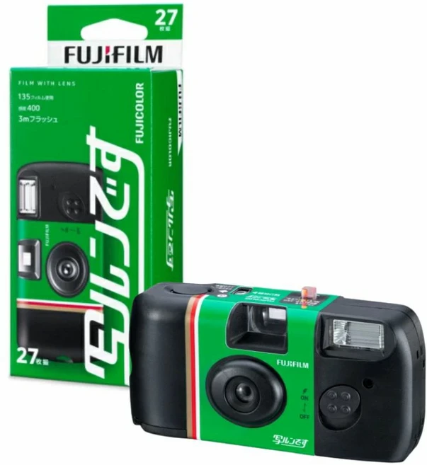 FUJIFILM 富士 Quick Snap Flash 400 拋棄式拋棄式相機 27張, 1個, 單一商品