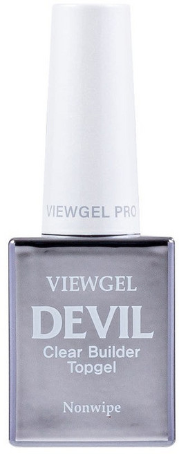 뷰젤 뉴 데빌 탑젤 네일아트 재료, 1개, 10g, 투명