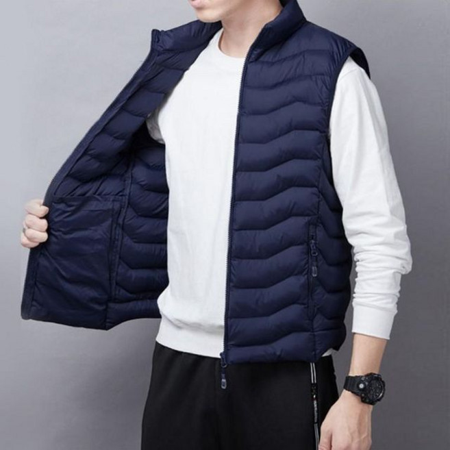 조끼 가벼운 겨울 패딩 파카 다운 누빔 방한 베스트 패딩베스트 숏패딩조끼 경량 남성 다운파카 남자 986000ea (개)