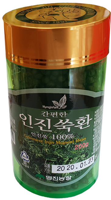 인진쑥환200g 인진쑥100%, 1개
