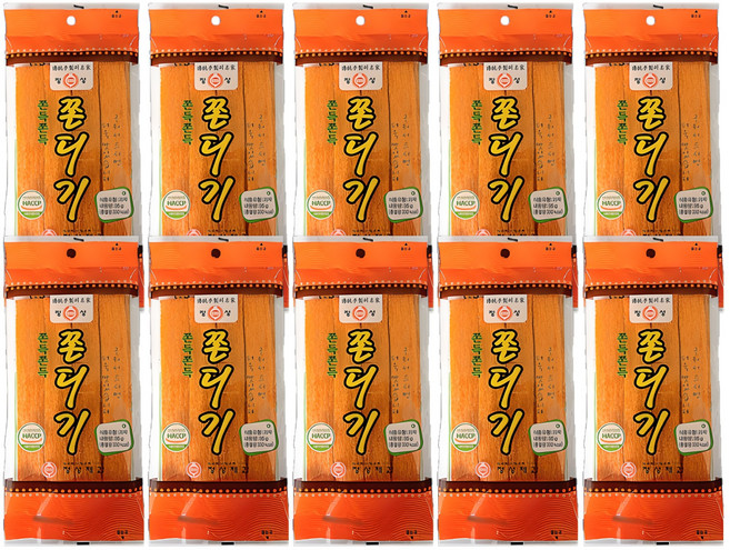 정성제과 쫀득쫀득 쫀디기 113g, 95g, 10개