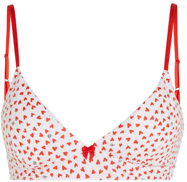 칼 라거펠트 K/하트 브라렛