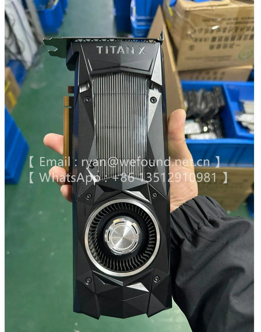 GTX TITAN XP용 GPU 그래픽 카드 12GB GDDR5X PC, [01] 냉각, 1개