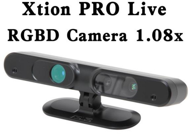 Asus Xtion PRO LIVE 3D 스캐너 RGB 및 깊이 카메라 체성감각 운동 센서 PrimeSense Carmine 1.08x RGBD, 한개옵션0