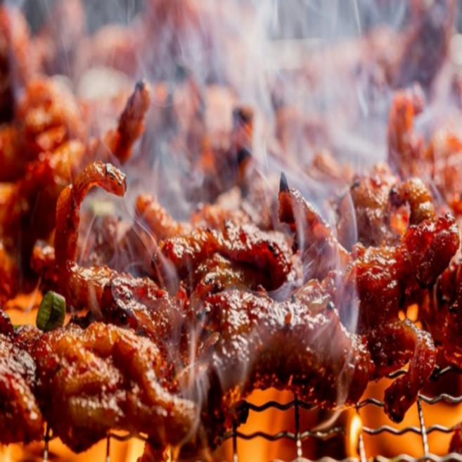 국내산 직화 숯불 무뼈 닭발 튤립, 2개, 250g