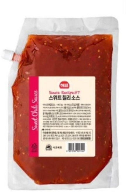 이슬나라 스위트칠리소스, 2kg, 2개