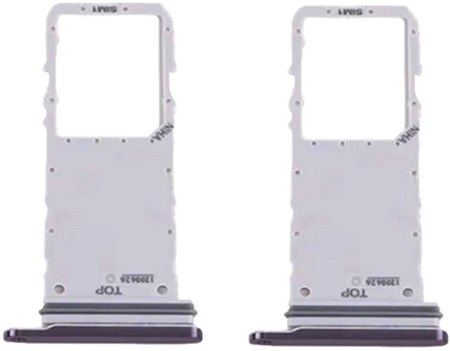 갤럭시 노트20 Note20 / 유심트레이 유심케이스/ SD카드 슬롯 SM-N981N, 본제품, 블랙/실버(랜덤 발송), 1개