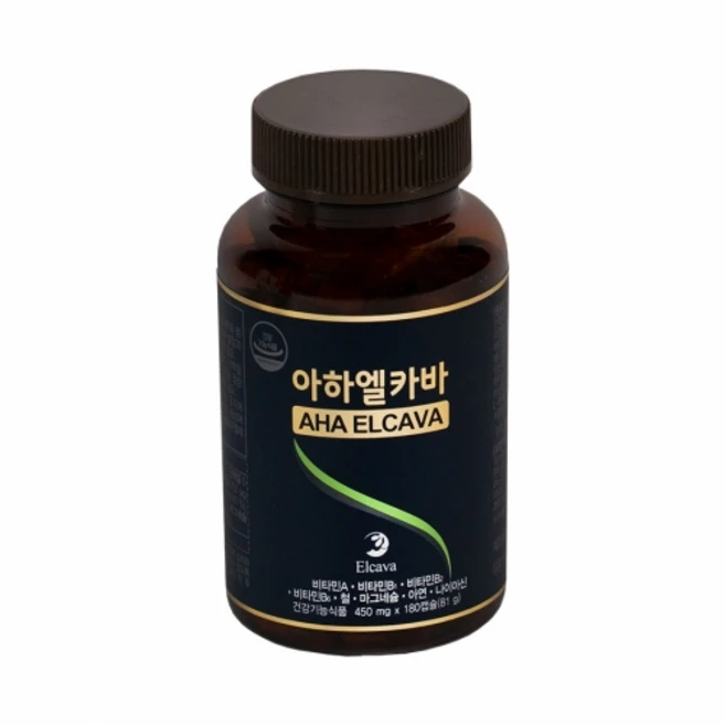 아하 엘카바, 180캡슐, 1개, 180정 - 쿠팡