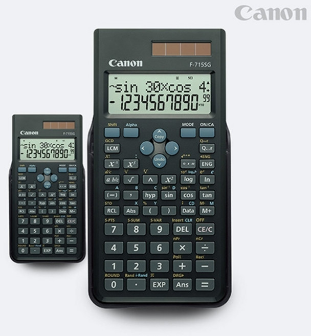 캐논 공학용계산기 F 715SG 블랙, 단품, 단품