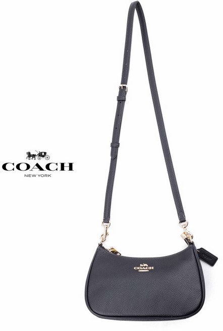 [국내백화점A/S] 코치 크로스백 명품 숄더백 시그니처 캔버스 가방 가죽 핸드백 BLK