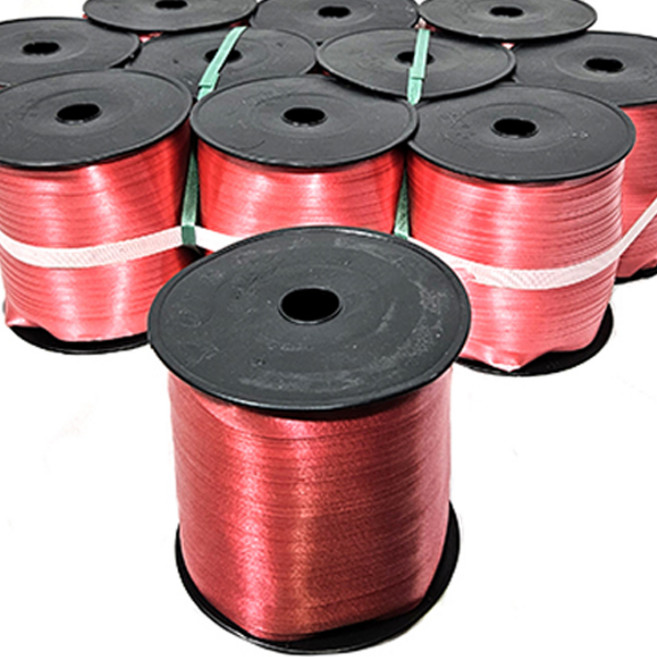 적색 노끈 (대) 10롤 밴딩끈 포장끈 바인더끈 원예 동테끈 삼승노끈 220m, 대 (10롤)