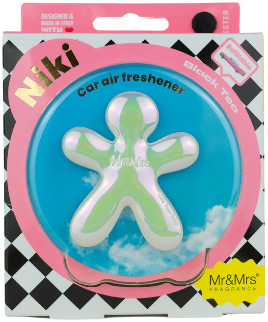 미스터앤미세스 니키 차량용 방향제 NIKI, 1개, 니키패션 블랙티